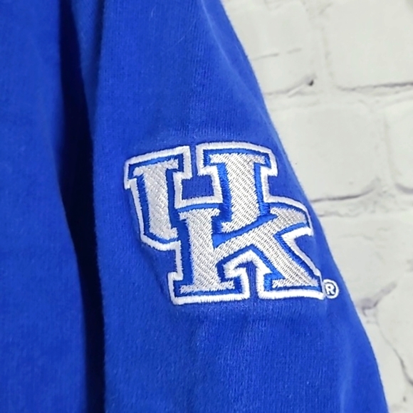 Y2K STARTER University of Kentucky Wildcats Cats UK Embroidered Hoodie Size M - Picture 10 of 16